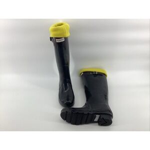Hunter Womens Sz Wmn 6 Original Tall Back Adjustable Gloss Waterproof Rain Boots